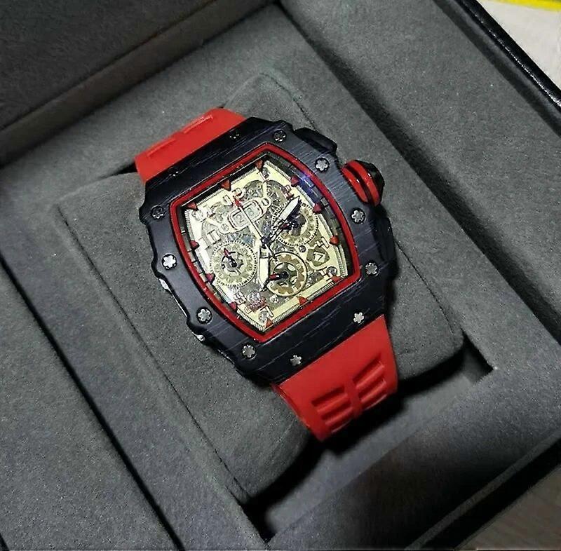2023 Top luxury AAA high-quality men's watch Automatic 6-pin multi-functional mechanical sense RM Luminous men's watch