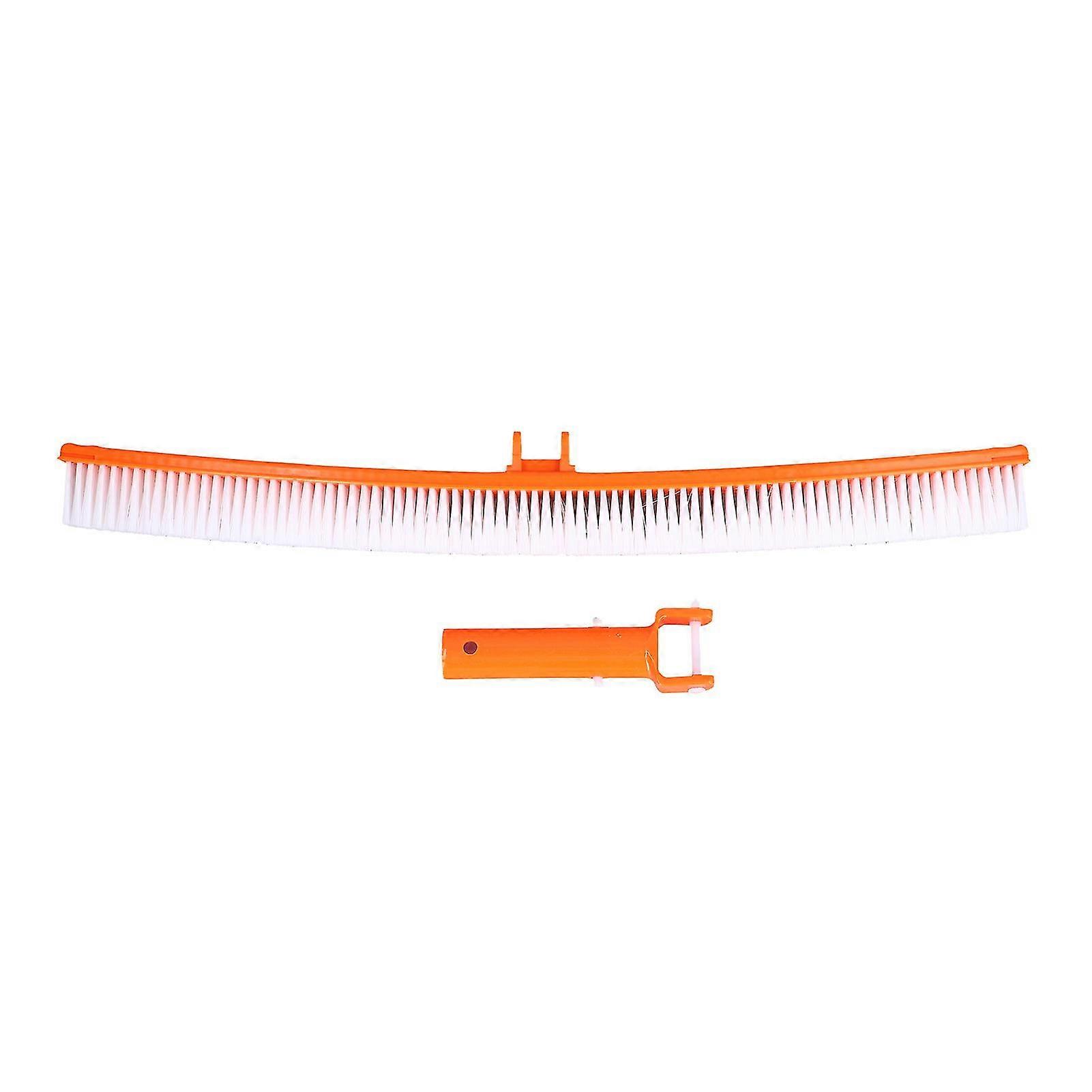 Swimming Pool Brush 20 Inch Arc Shaped Tool for Quick and Efficient Cleaning with Strong Sturdy Design