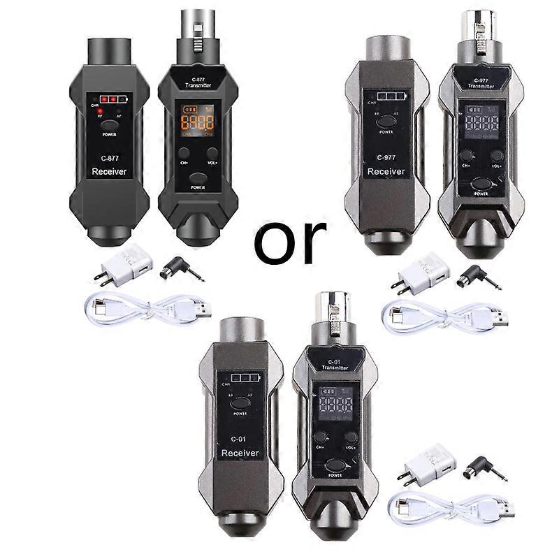 Bezprzewodowy adapter mikrofonowy Bezprzewodowy nadajnik bezprzewodowy XLR z adapterem XLR 6,35 mm