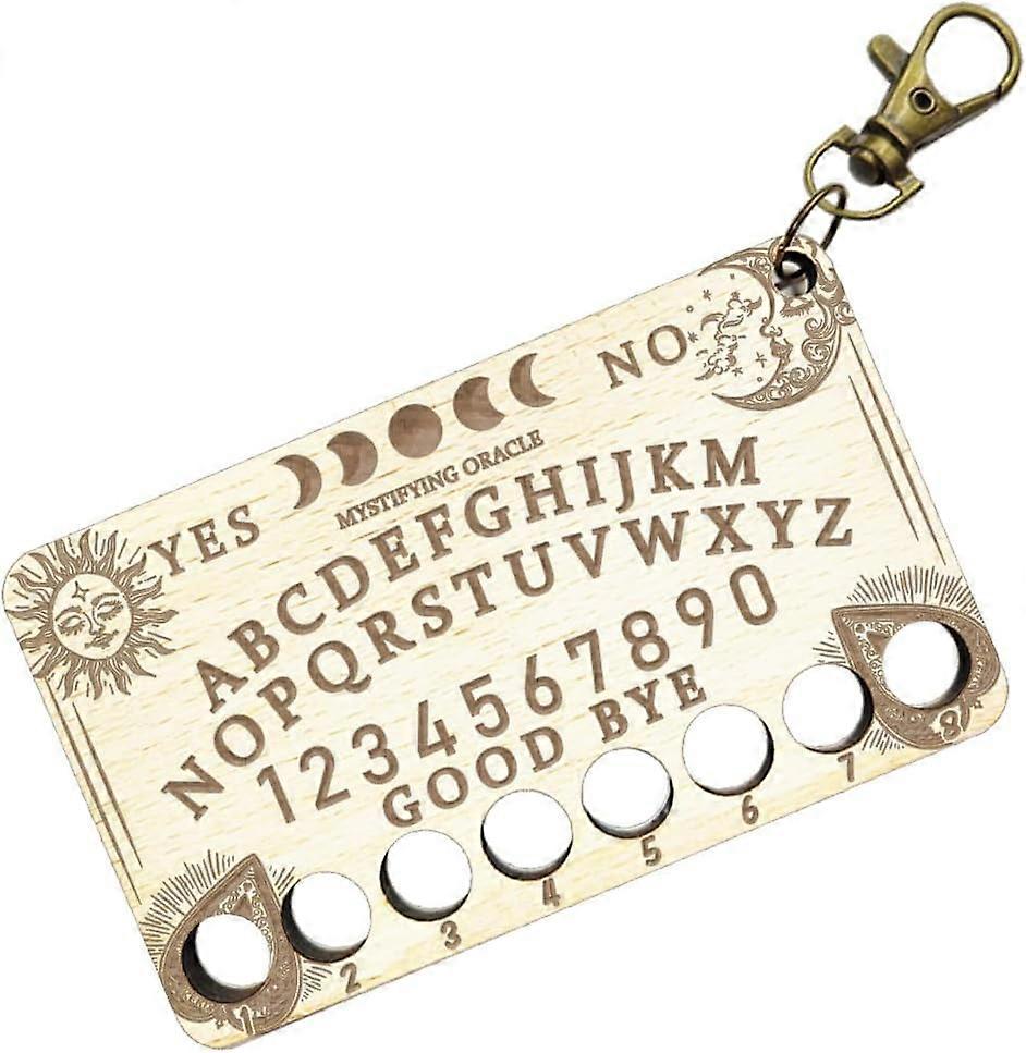 1 Pc Needlework Project Card Letter Dial Board Theme Thread Winding Plate Board with Clasp 8 Positions Wood Needlework Thread Holder Lasers Cutted for