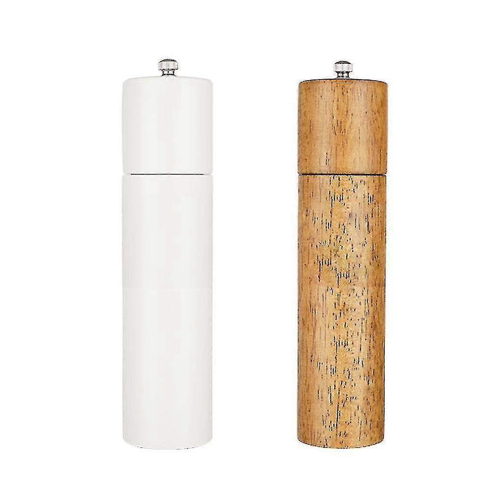 Salt And Pepper Grinder Set With Adjustable Coarseness Grinder, Kitchen Refillable Spice Grinder