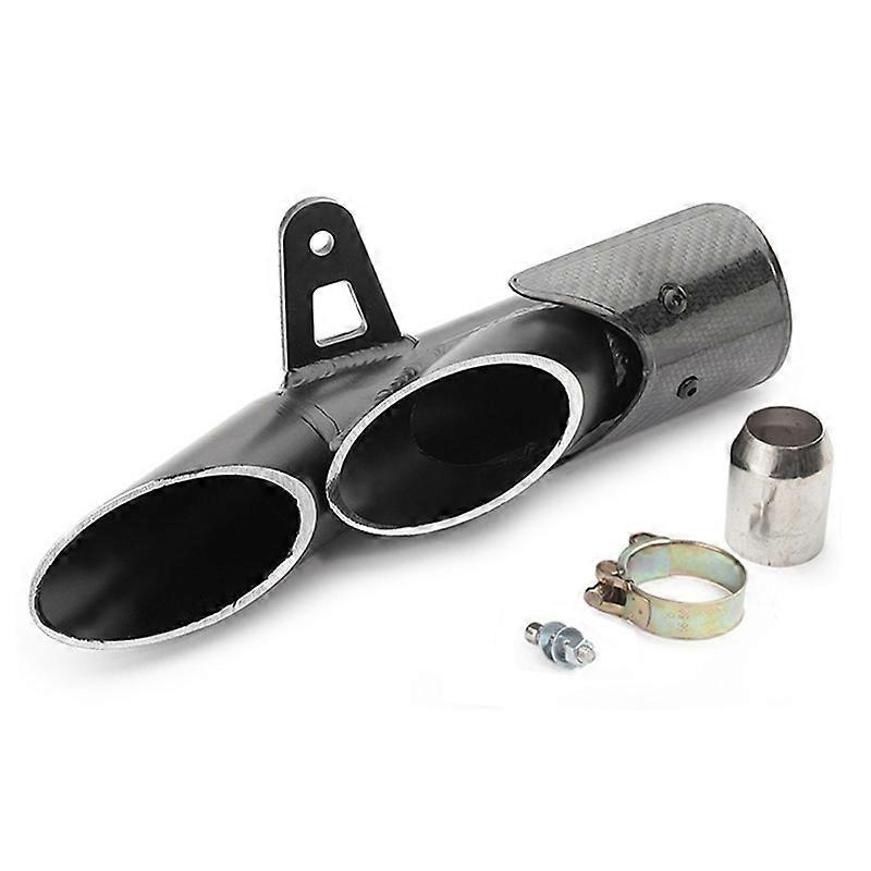 ألياف الكربون العالمي ل Mt09 Nmax Z900 ياماها جبل 07 Cb650r هوندا كاواساكي Zx6r R6 موتوكروس العادم الأنابيب كاتم الصوت Motorcyc