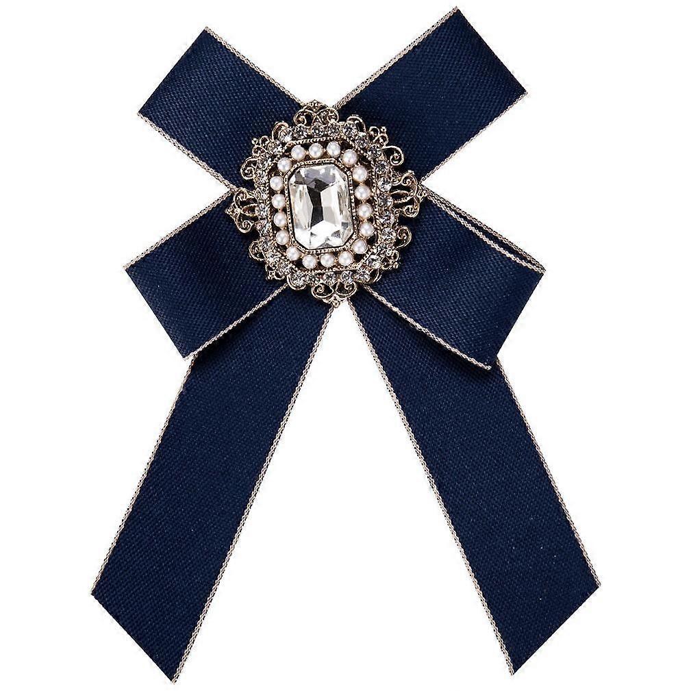 Brooch Pin Exaggerated Bow Corsage Bohemian Diamond Inlaid Ladies Brooch