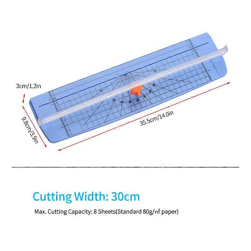 Portable Paper Trimmer A4 Size Paper Cutter Cutting Machine 12 Inch Cutting Width for Craft Paper Photo Laminated Paper
