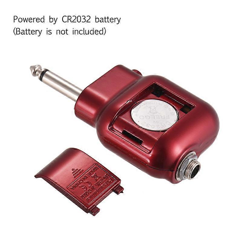 Mini Preamplifier Preamp 6,35 mm Plug med bas diskant EQ volymkontroll för akustisk gitarr