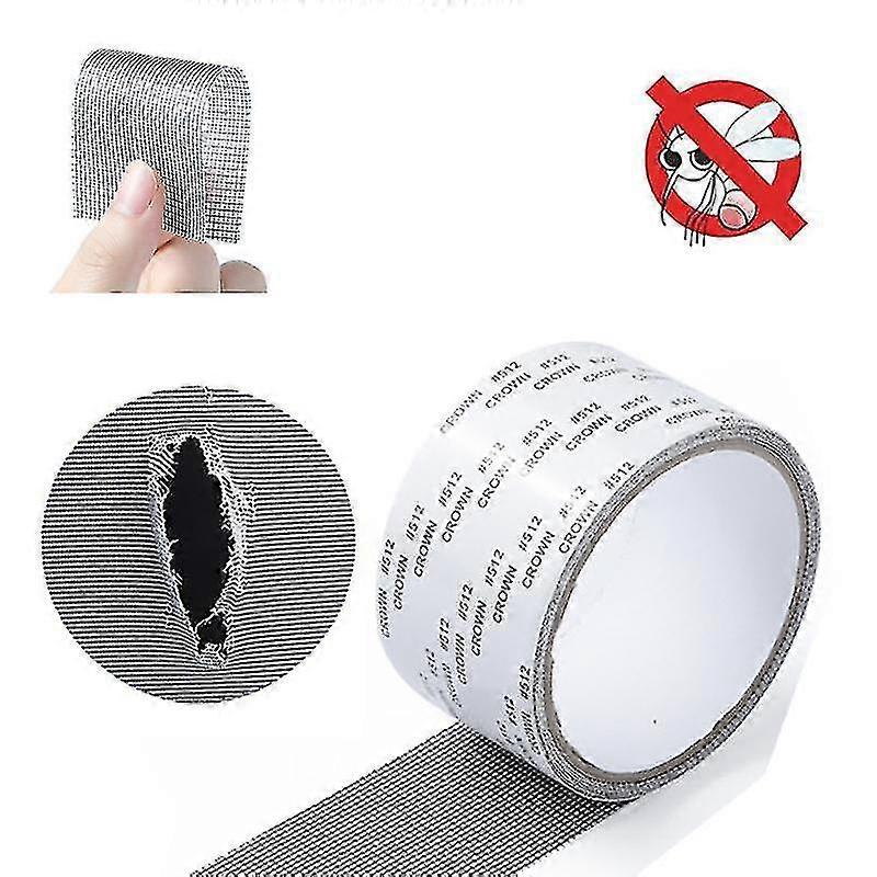 3-Piece Mosquito Net Repair Kit with Adhesive Patch, Window Repair Tape, and 5x2m Net Repair Tape (G