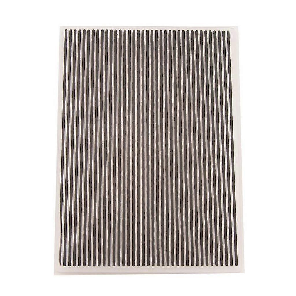 Stripe Embossing Folder Template Scrapbooking Photo Album Making Stencil Diy