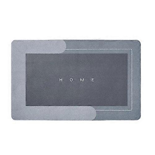 Diatom Mud Bath Floor Mat, Rectangular, Super Absorbent, Quick-Drying, Non-Slip, 40x60cm