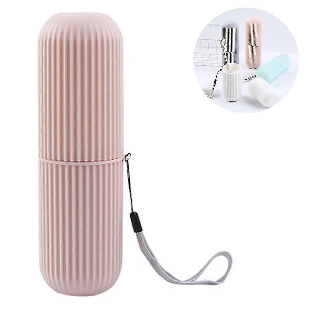 Travel Toothbrush Holder-pink