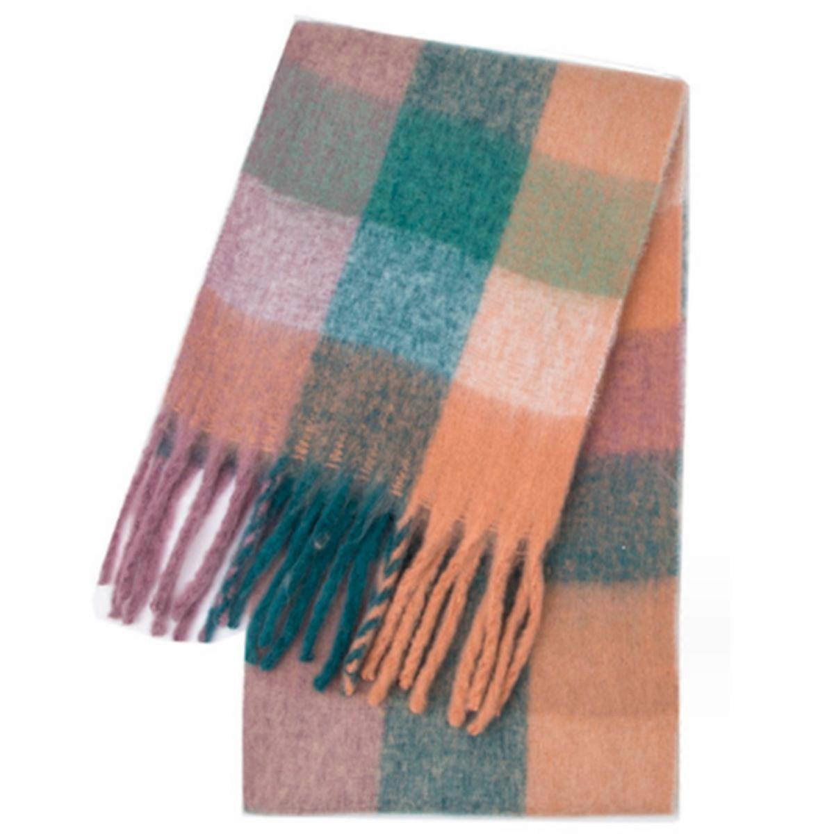 Checked, Scarf, Trendy
