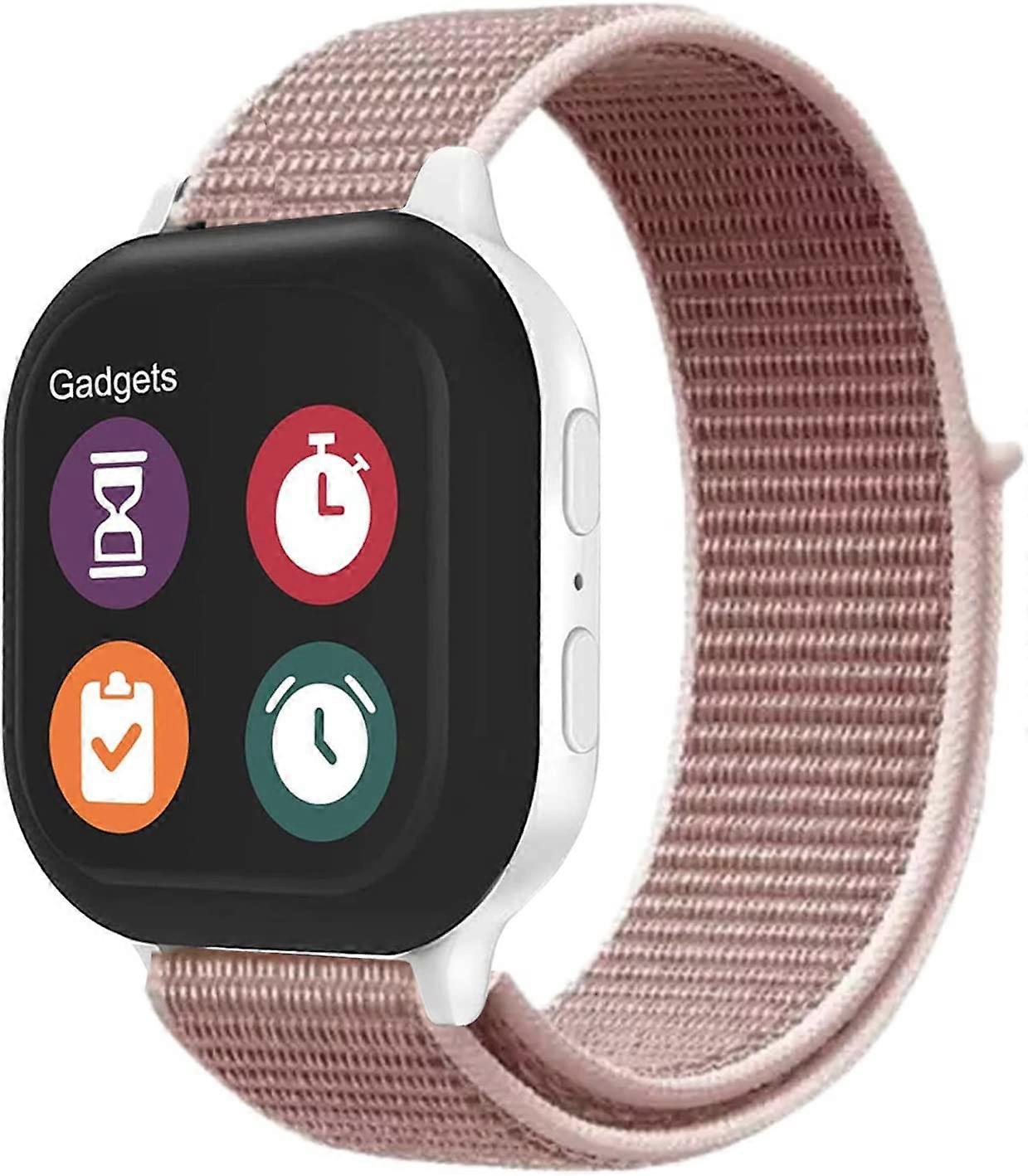 Kids Band Replacement Compatible for Gizmo Watch, Breathable Hook & Loop Nylon Watch Bands with Quick Release Pins, Compatible with Verizon Gizmo Watc