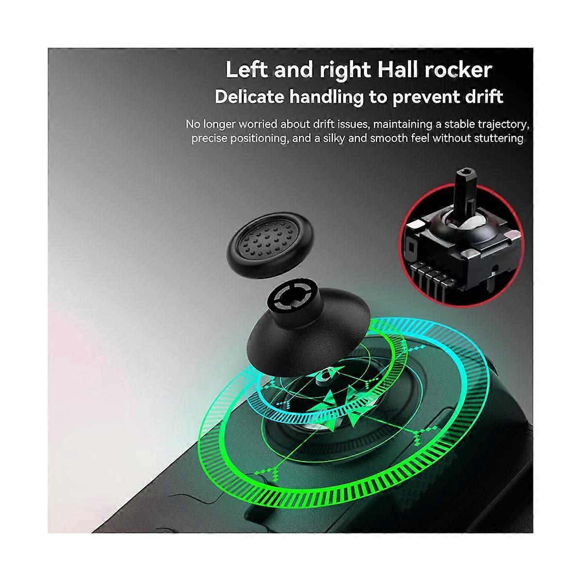 Wireless Game Controller Gamepad Bluetooth Connected Joystick 6-Axis Vibration for Android//Switch C