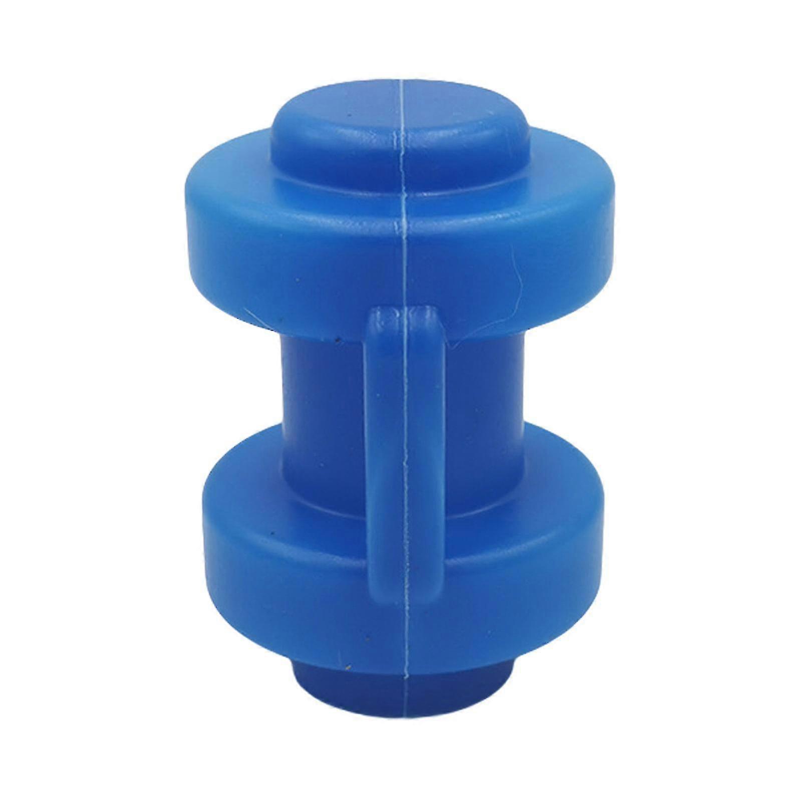 8 Pcs Trampoline Enclosure Pole Cap Pe Bounding Table Protective Cover Cap For Net