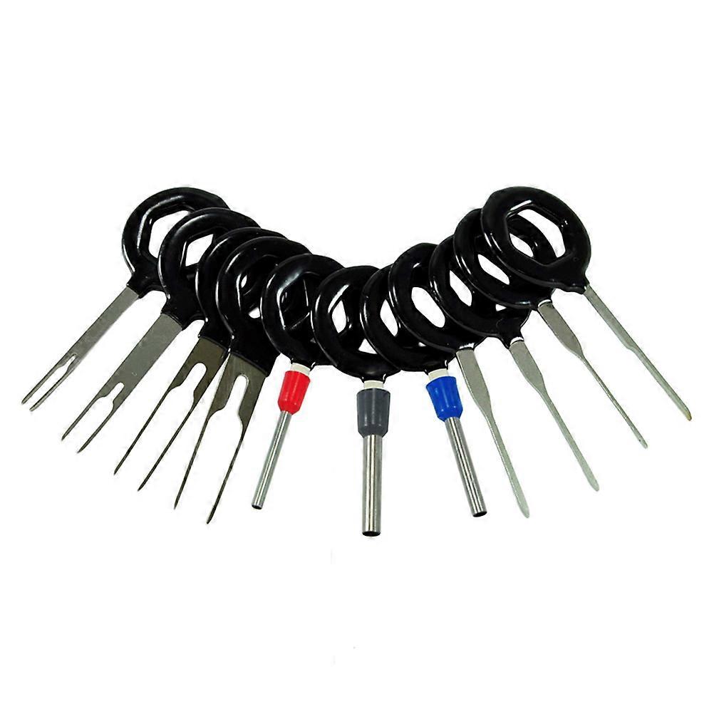 11 Pcs Terminal Connectors Needle Remove Tool Terminal Tool Kit Depinning Tool Wire Pin Tool