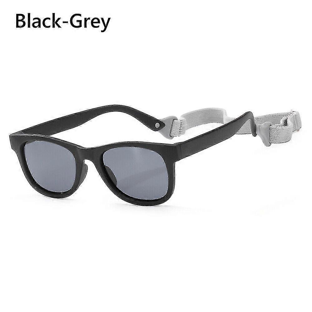 Flexible Polarized Kids Sunglasses With Adjustable For 2-8years Toddler