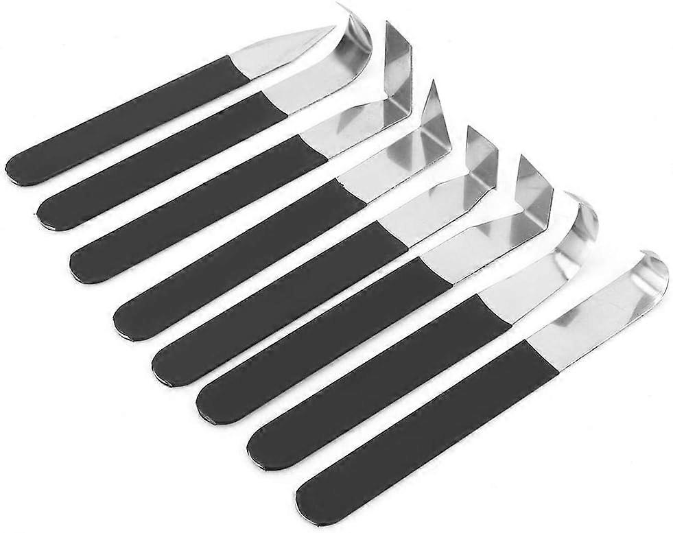 8 Pcs Clay Sculpting Pottery Tool Metal Head Sculpting Tools Shapers Cutting Tools for Modeling