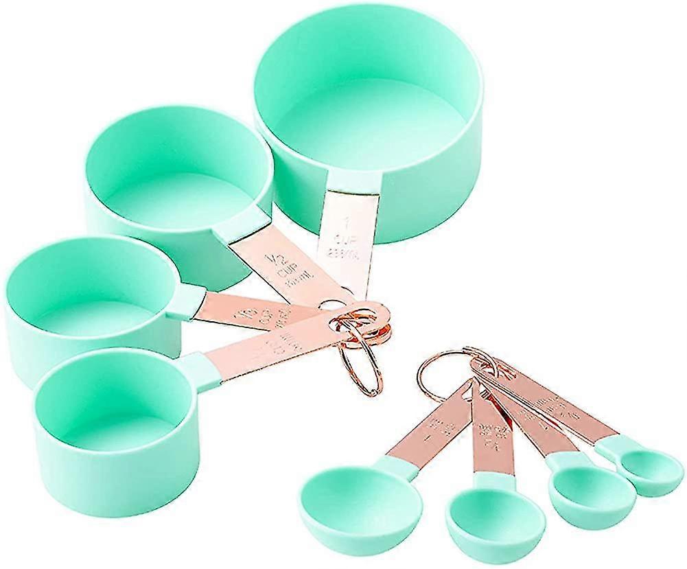 Baking Measuring Cup Tools,8pcs Measuring Spoon Sets, Stainless Steel Stackable