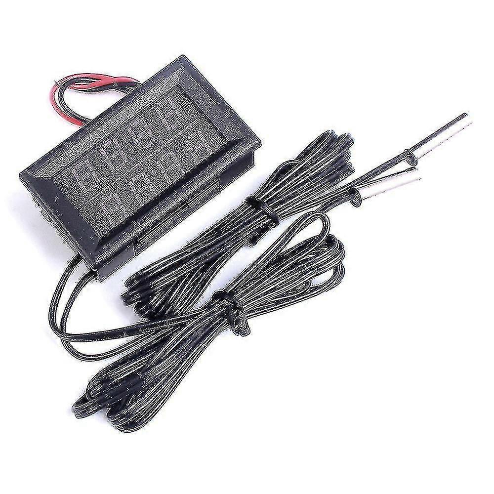 Dual Red Led Digital Display Thermometer Waterproof Temperature Sensor 0.56 Inch