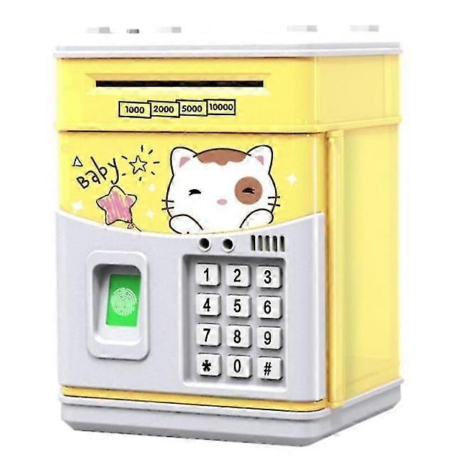 Electronic Piggy Coin Bank With Code