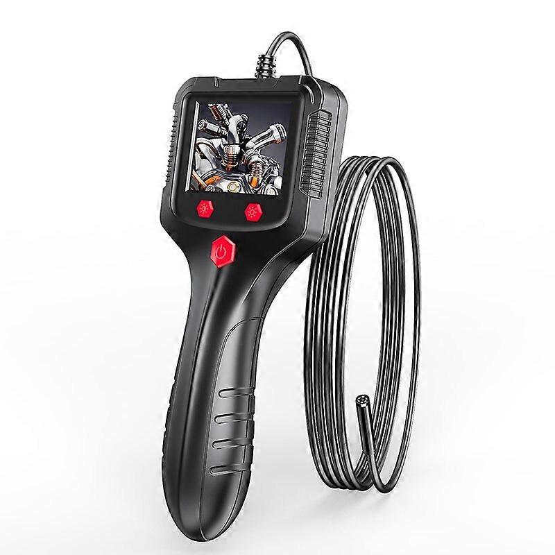 2.4 In IPS Screen Industrial Endoscope Camera HD1080P Pipe Sewer Inspection Borescope IP68 Waterproof LEDs 2600mAh For Car