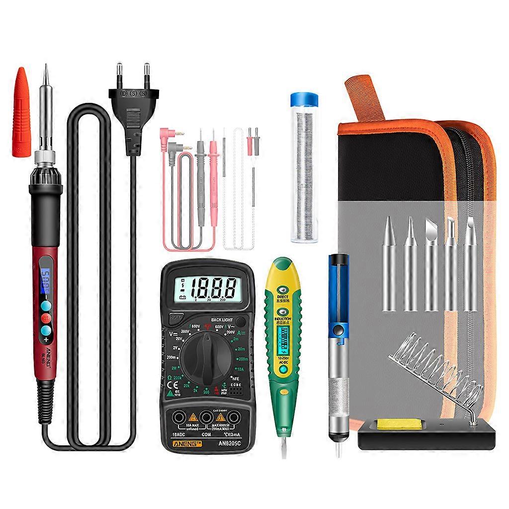16 in 1 Adjustable Temperature welding Tools for Pyrography Carving Words