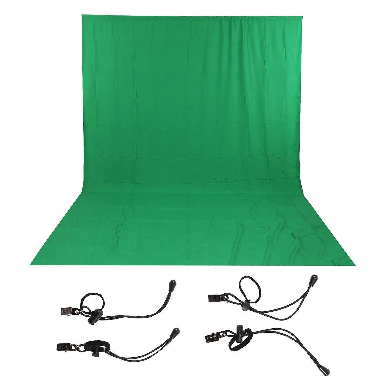 Photography Backdrop, 3 x 6 m Green Screen, Chromakey Effect, for Photo and Video Studio