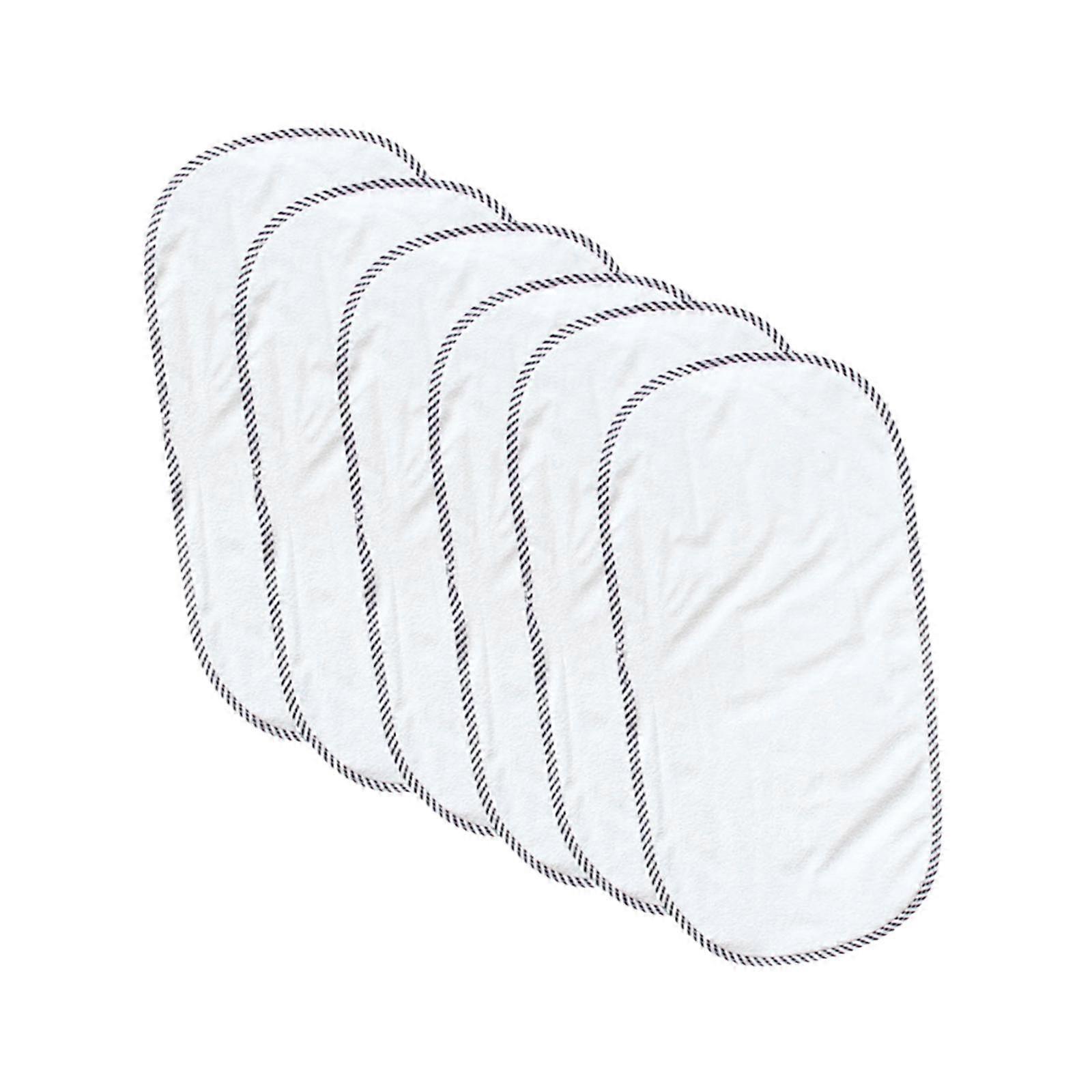 6Pcs Waterproof Changing Pad Liners Soft Diaper Nappy Urine Mat for Stroller