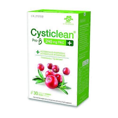 Cysticlean pro-b (probiotics - urinary tract) 30 vegetable capsules