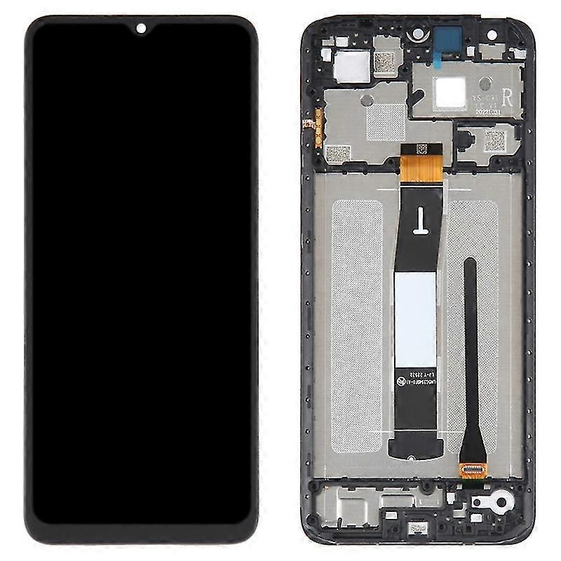 For Xiaomi Redmi 12C 4G/Poco C55 4G Grade B LCD Screen and Digitizer Assembly+Frame Replacement Part