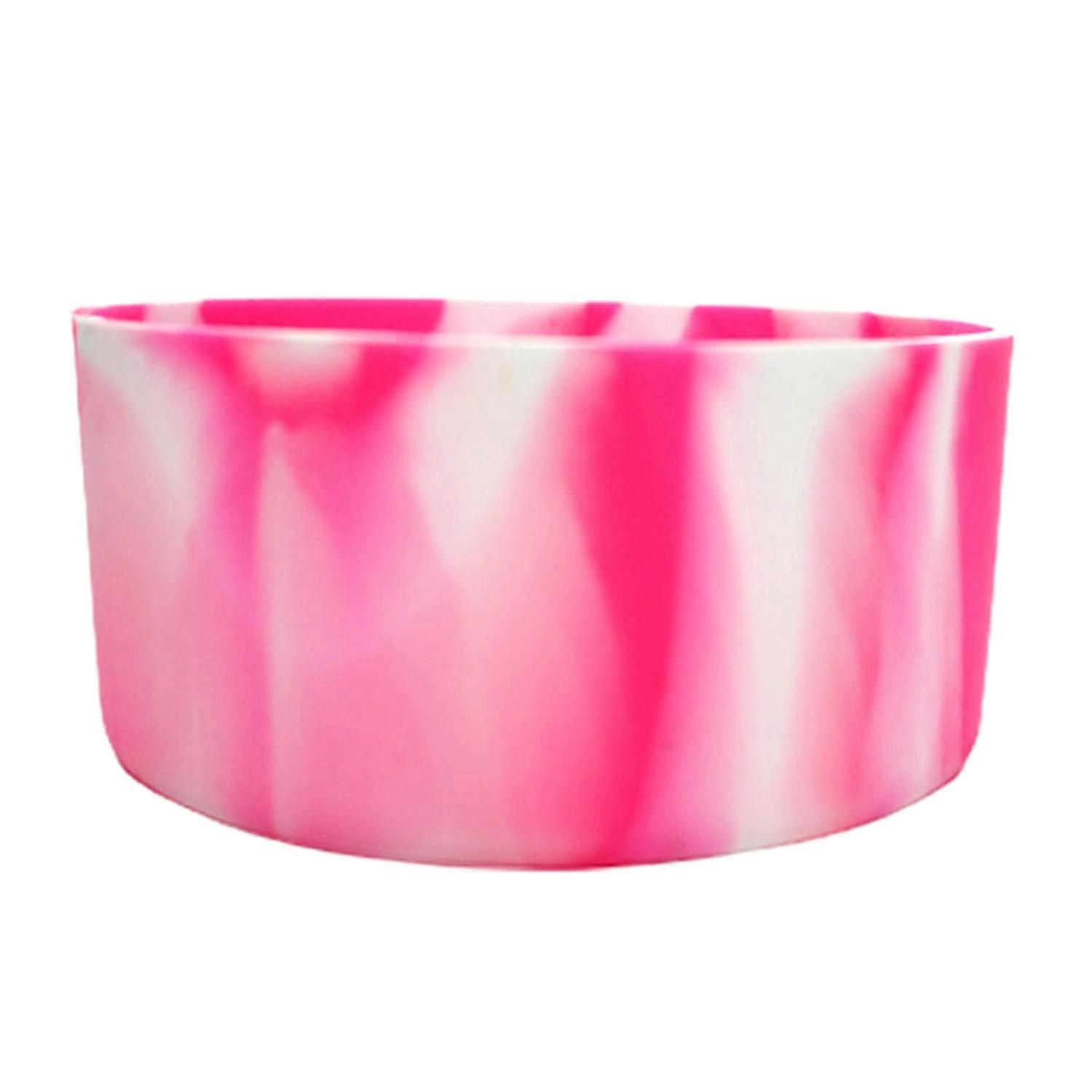 Bottle Bottom Sleeve Cover Non-Slip Contrast Color Flexible Wide Compatibility Good Protection
