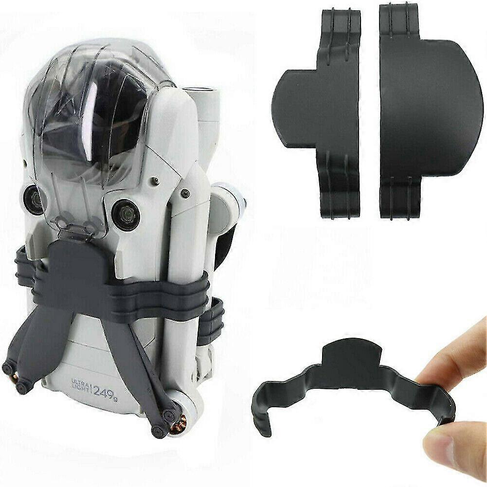 2 Pcs Propeller Blades Paddle Props Fixing Holder For Dji Mini 3 Pro Rc Dr One