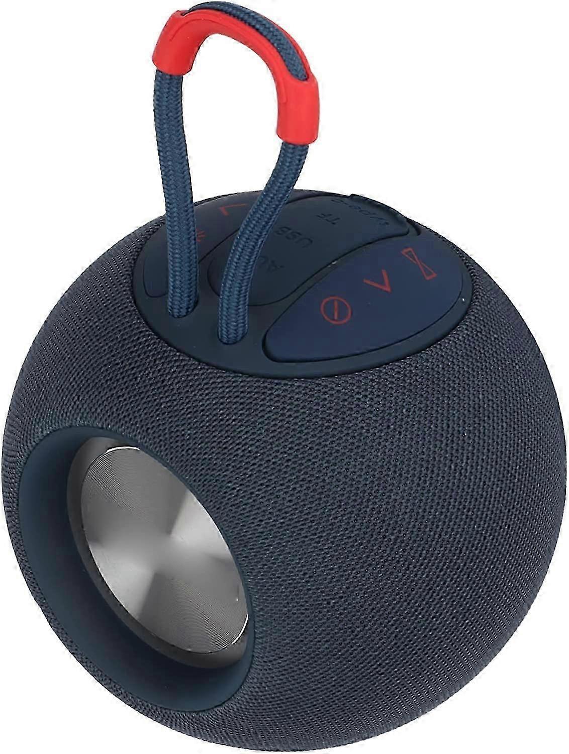 Portable Bluetooth Speaker Compatible with Phone Computer - Blue