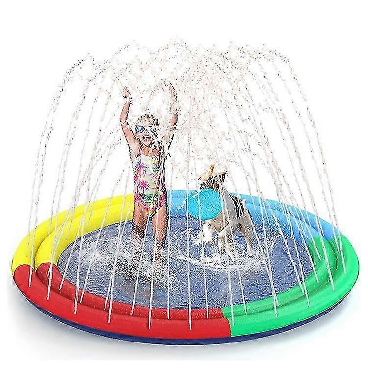 כרית ריסוס מים מתנפחת חיצונית 170 ס"מ למשחקי ילדים (צבע 8)