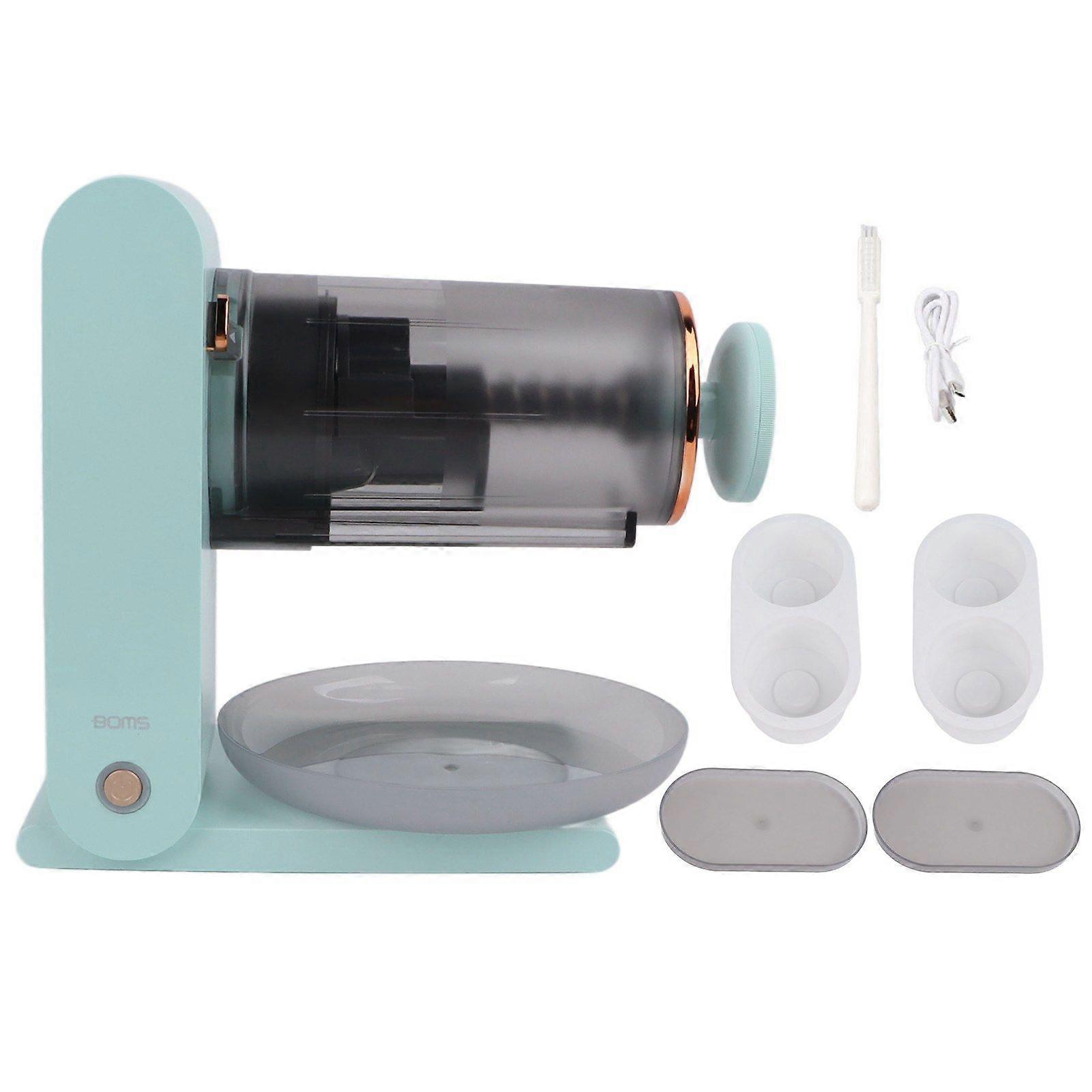 Machine à glace pilée électrique Mini machine à glace pilée silencieuse USB Rechargeable Machine à cône de neige 2000mAh Batterie
