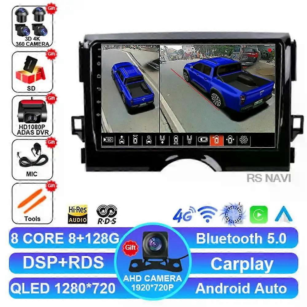 Android 14 Car Radio For Toyota Reiz Mark X 2009 - 2019 Gps 5g Wifi Dvd Dsp 2 Din Wireless Carplay Auto 2din Navigation 4g Lte
