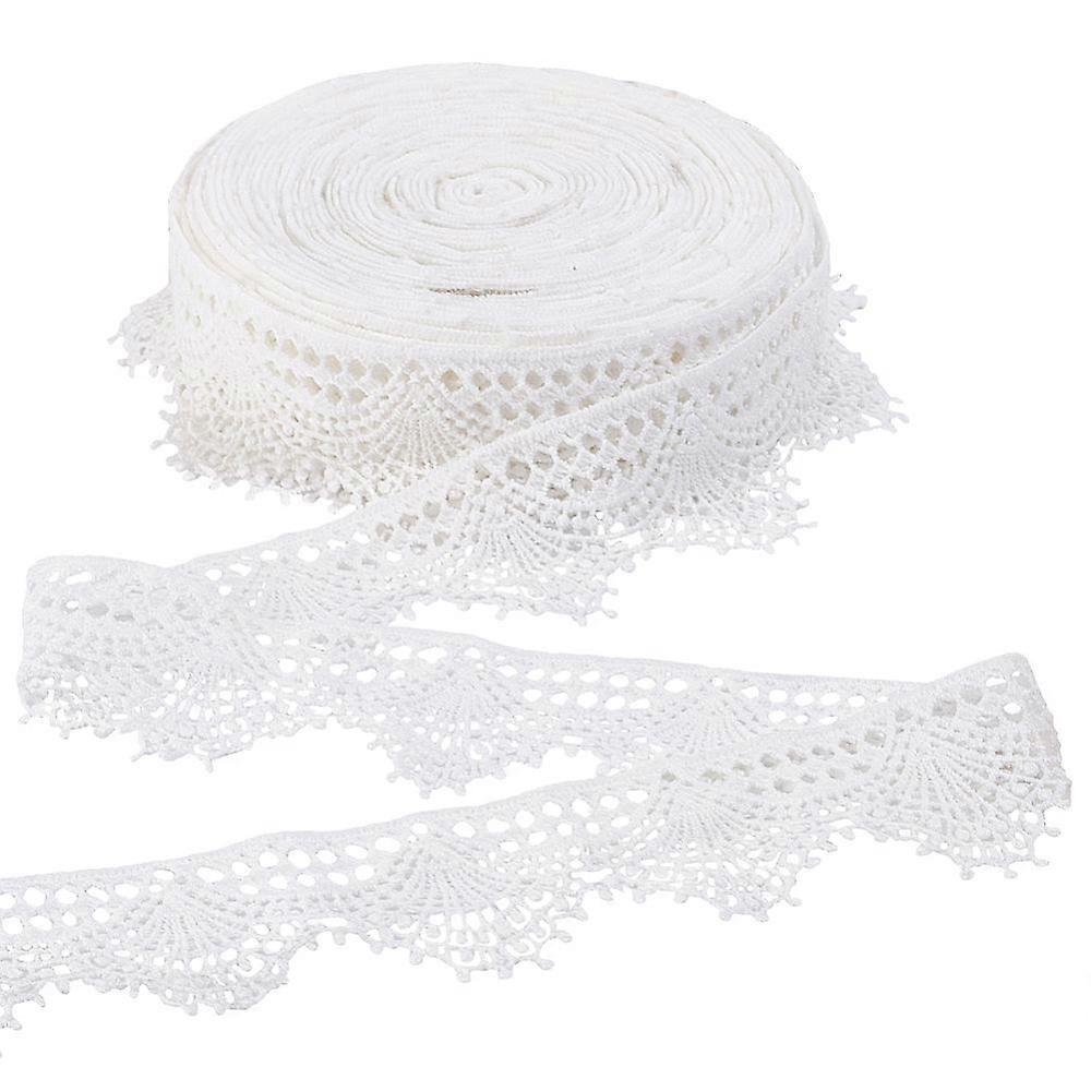 Lace Trim Clothing Accessories White 0.5cm