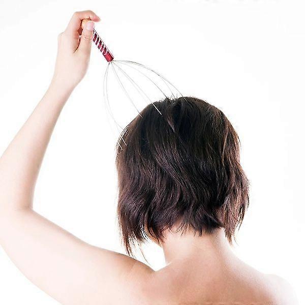 Octopus head massager, scalp relaxation and soothing body massager