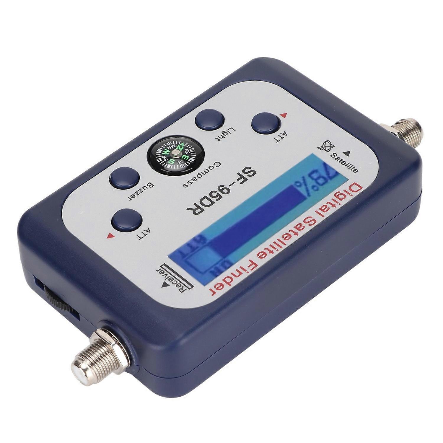SF‑95DR Digital Satellite Finder 950‑2150MHz Backlight Display Satellite Signal Meter with Compass f