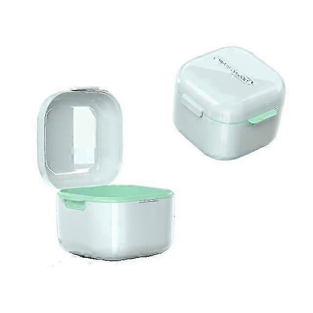Braces Storage Box Soaking Invisible Teeth Denture Cleaning