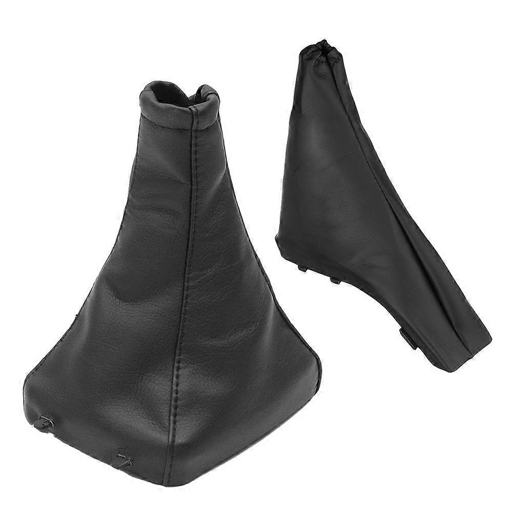 Pu Leather Handbrake Gear Shift Stick Boot Gaiter Gaitor Cover For Opel/Vauxhall Astra G 1998-2004 Coupe 2000-2004