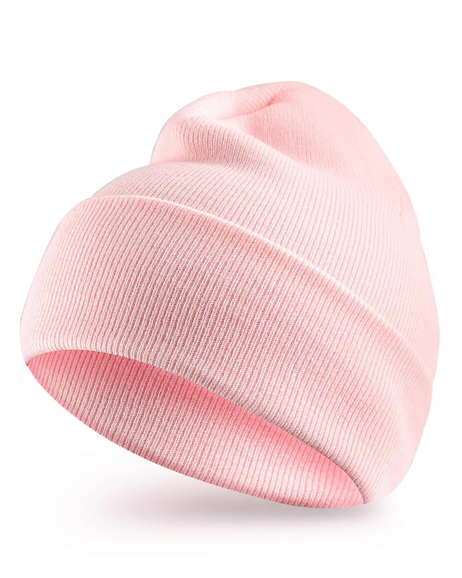 Soft Warm Unisex Knitted Beanie for Winter, Thick Warm Knit Cap, One Size Fits Most, Available in Multiple Colors