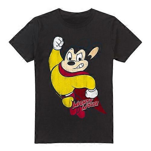 Mighty Mouse Mens Classic Hero T-Shirt