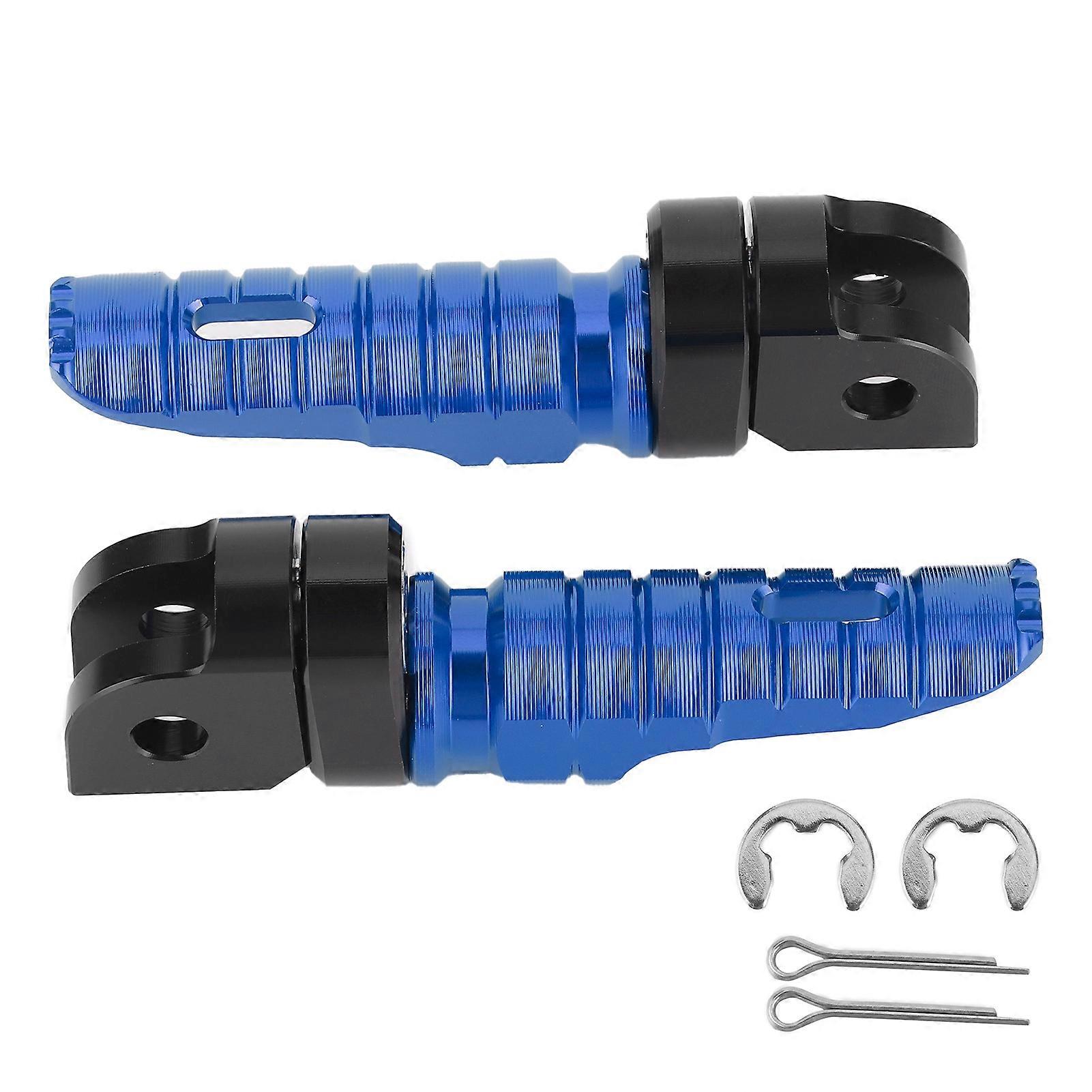 Foot pedals for Honda CB1300SF CB600F - Front pair - Blue
