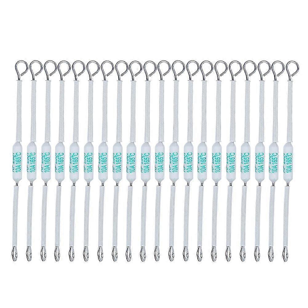 Η κεραμική θρυαλλίδα RF κόβει τη θερμική θρυαλλίδα για τις συσκευές (20pcs, 250V 10A, 90mm/3.5in, 165)