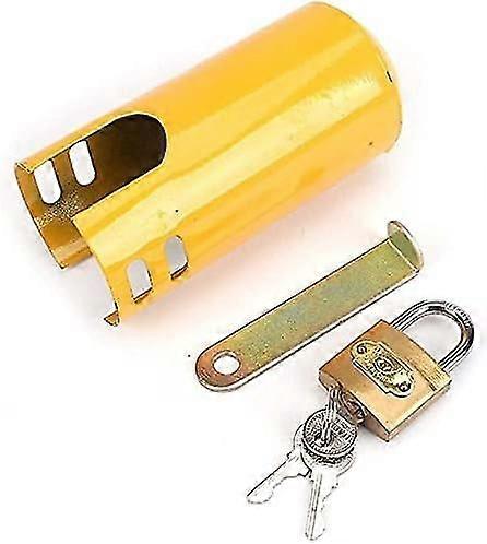 قفل صنبور المياه في الهواء الطلق / المطبخ / الحديقة خرطوم الحنفية المعدنية نظام الحنفية المعدنية ، غطاء حماية صنبور معدني مضاد للسرقة مقاوم للأطفال ، الحفاظ على المياه (