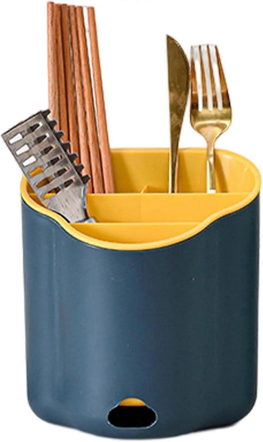 Yunduo chopstick barrel storage rack drain multifunctional tableware storage rack chopstick box