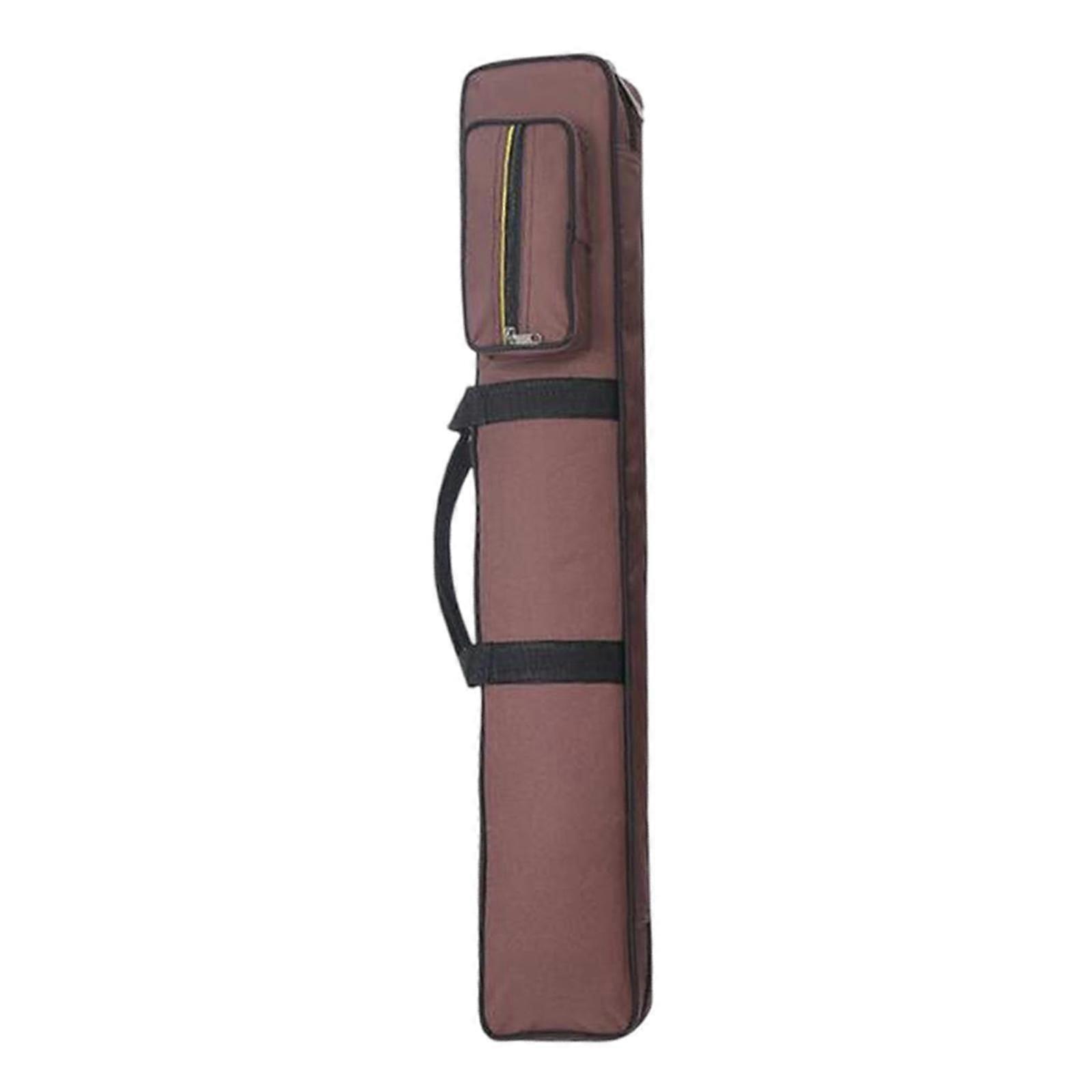 Flauto di bambù Custodia per il trasporto Organizer Accessori con tracolla Borsa Caffè