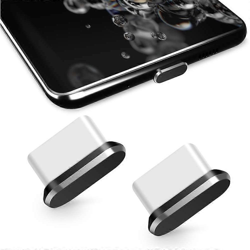 Type C Charging Port Protector, Aluminium Finish Caps For Seamless Device Integration, Minimal Design With Easy Insertion And Removal
