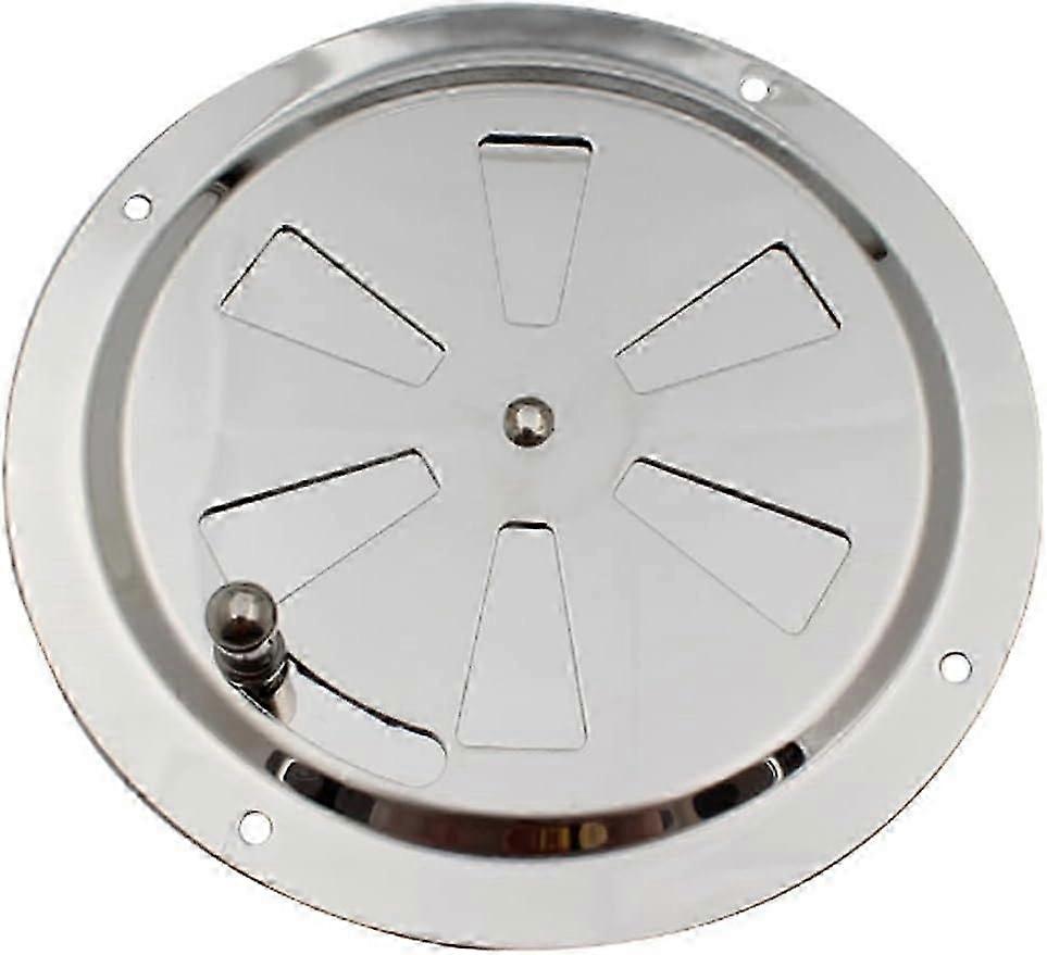 Round Ventilation Grille, Adjustable Ventilation Opening Stainless Steel Ventilation Vent