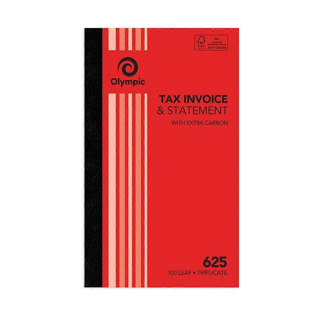 Olympic 625 Triplicate Invoice/Statement Book